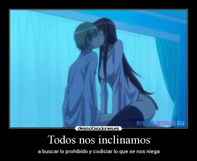 Todos nos inclinamos -