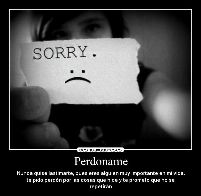 Perdoname -