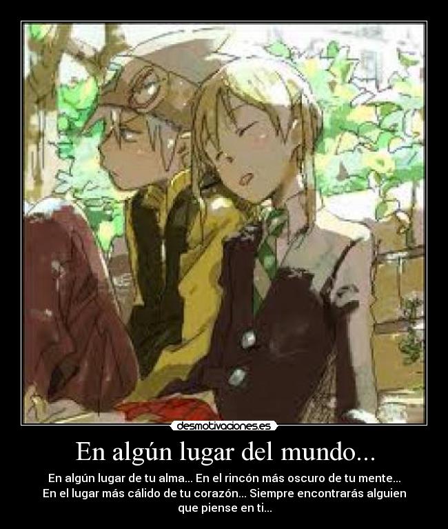 En algún lugar del mundo... -