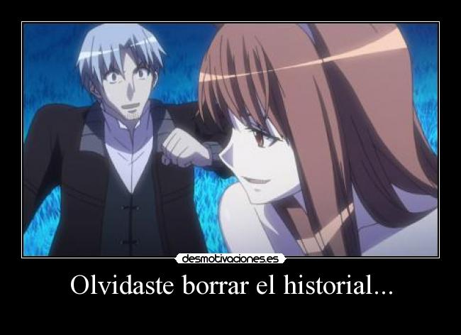 Olvidaste borrar el historial... -
