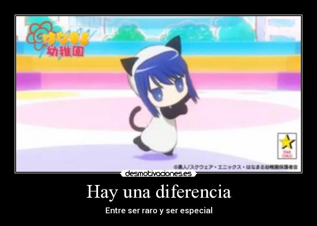 Hay una diferencia - 