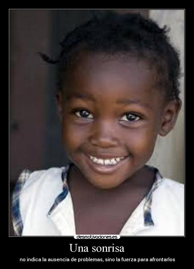 Una sonrisa - 