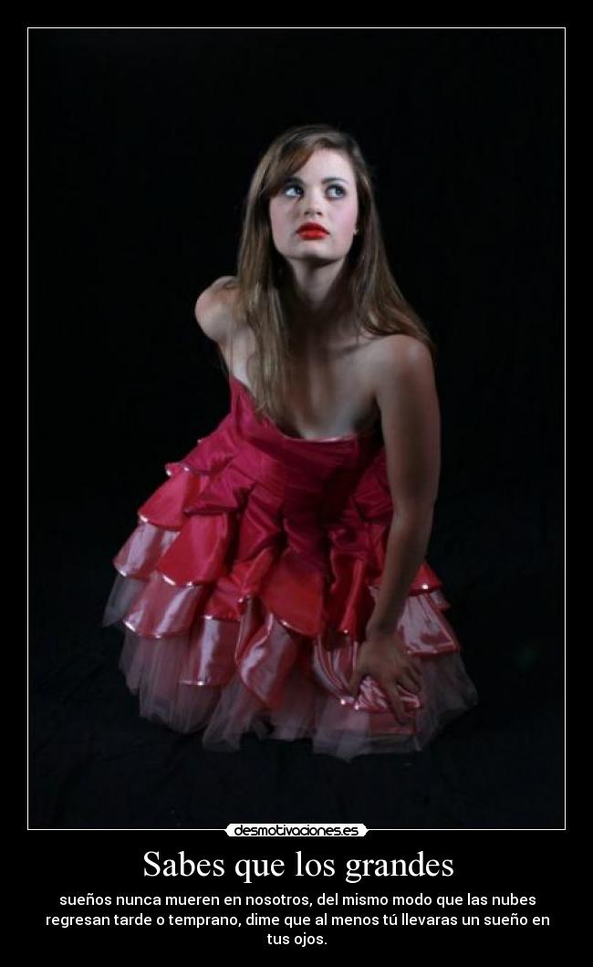 Sabes que los grandes - 