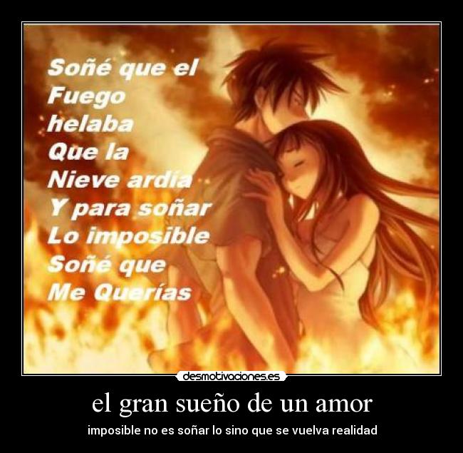 el gran sueño de un amor - 