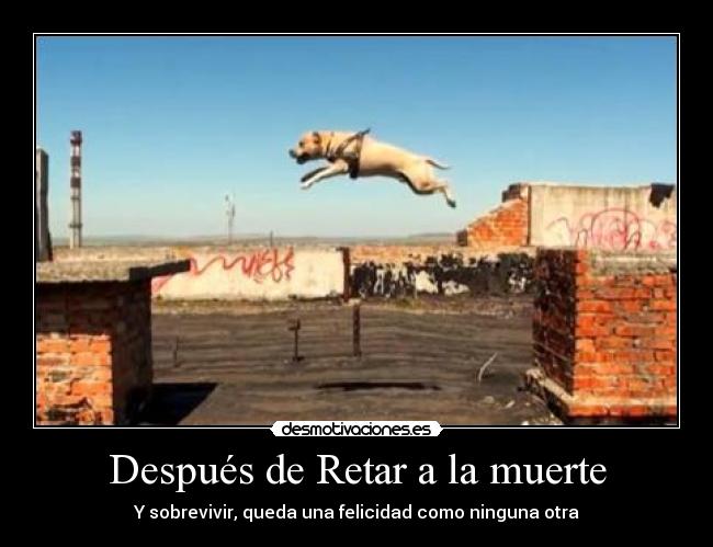 Después de Retar a la muerte -
