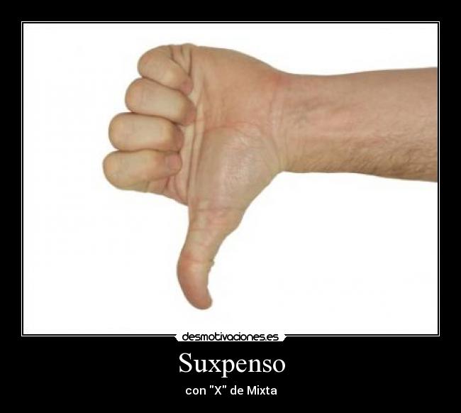 Suxpenso - con X de Mixta