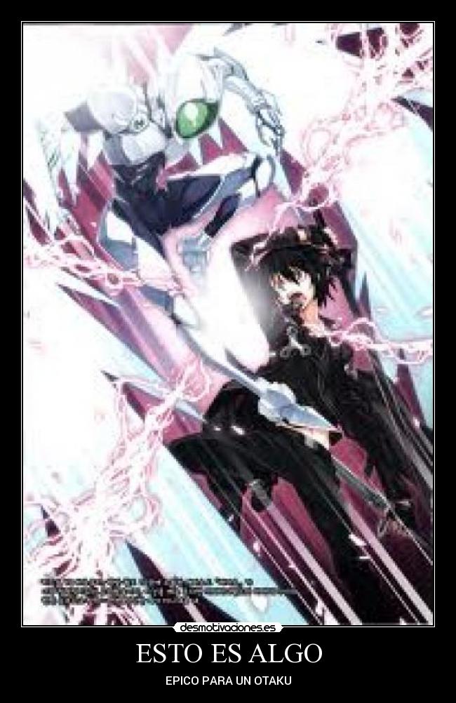 carteles kirito sword art online desmotivaciones