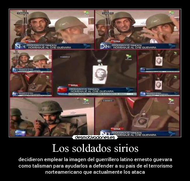 Los soldados sirios -
