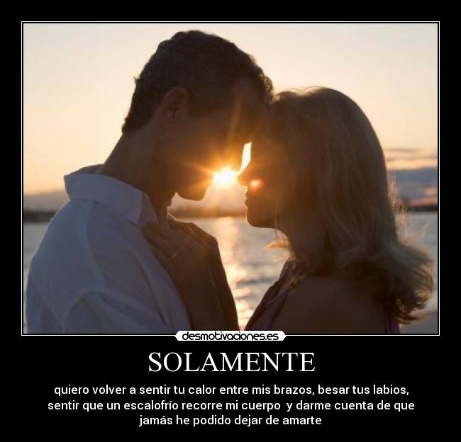 SOLAMENTE -