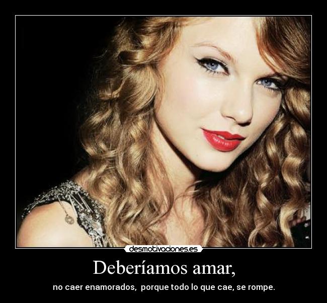 carteles tayloralisonswift desmotivaciones