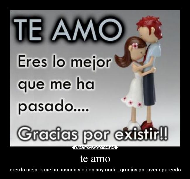 te amo - 