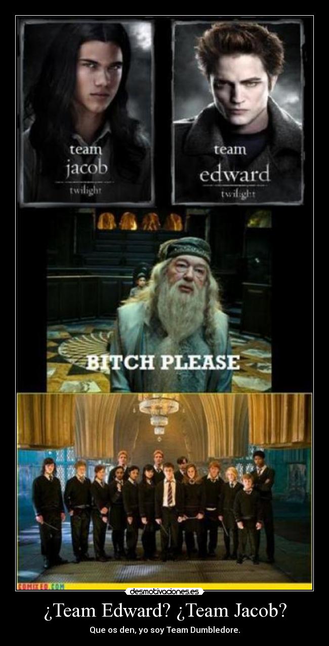 ¿Team Edward? ¿Team Jacob? -