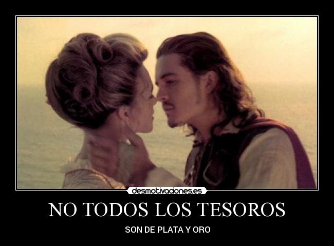 NO TODOS LOS TESOROS -
