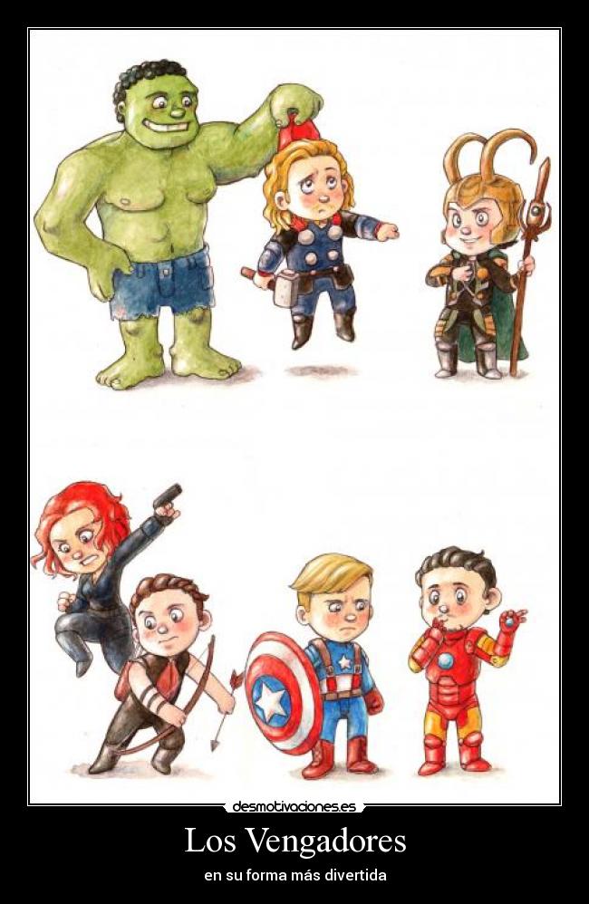 Los Vengadores - en su forma más divertida