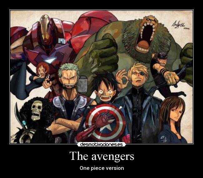 The avengers - One piece version