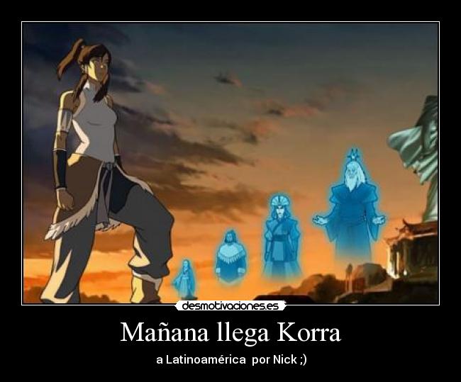 Mañana llega Korra - a Latinoamérica  por Nick ;)