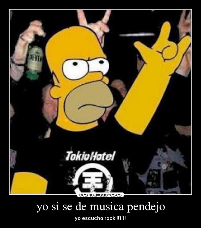 yo si se de musica pendejo -