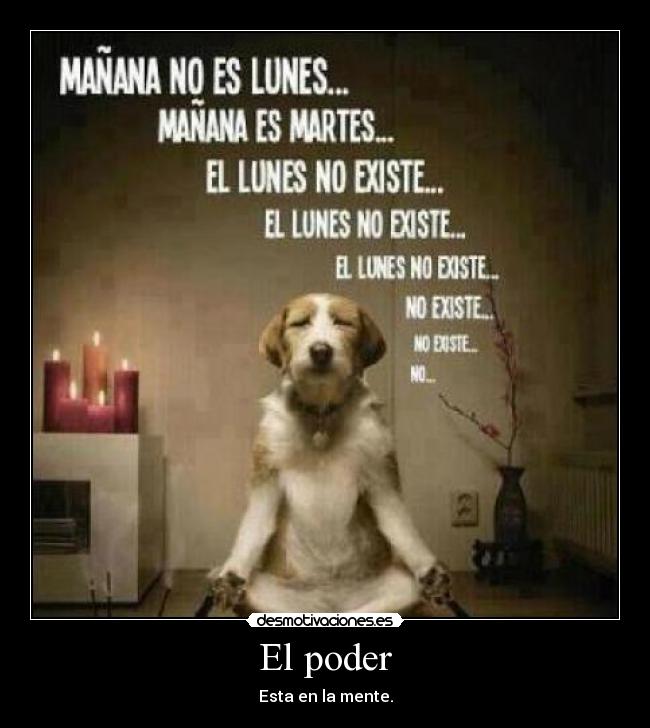 El poder - Esta en la mente.