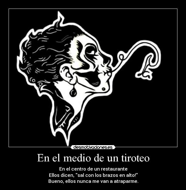 En el medio de un tiroteo - 