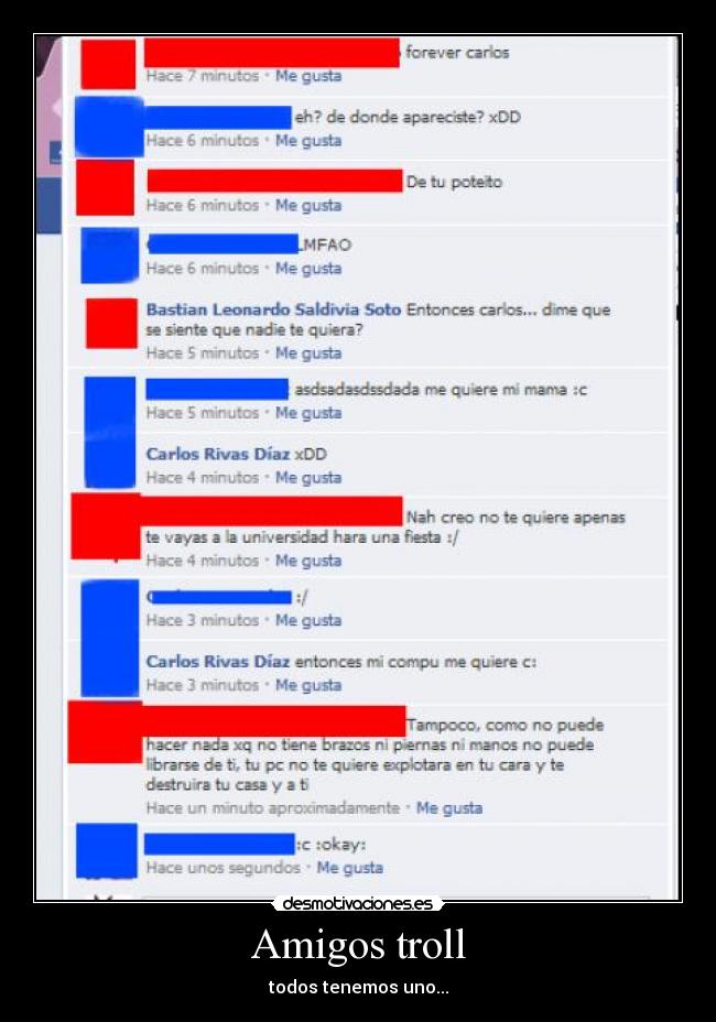 Amigos troll - todos tenemos uno...