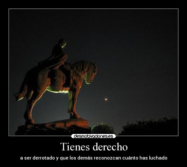 Tienes derecho -