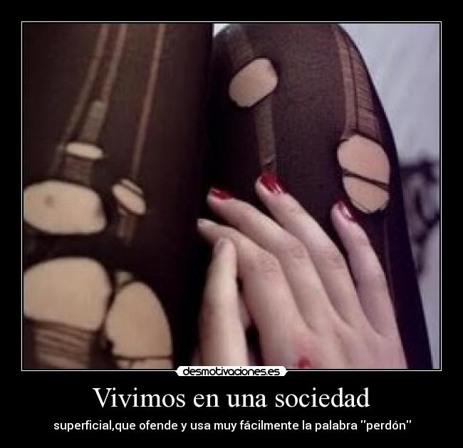 Vivimos en una sociedad - 