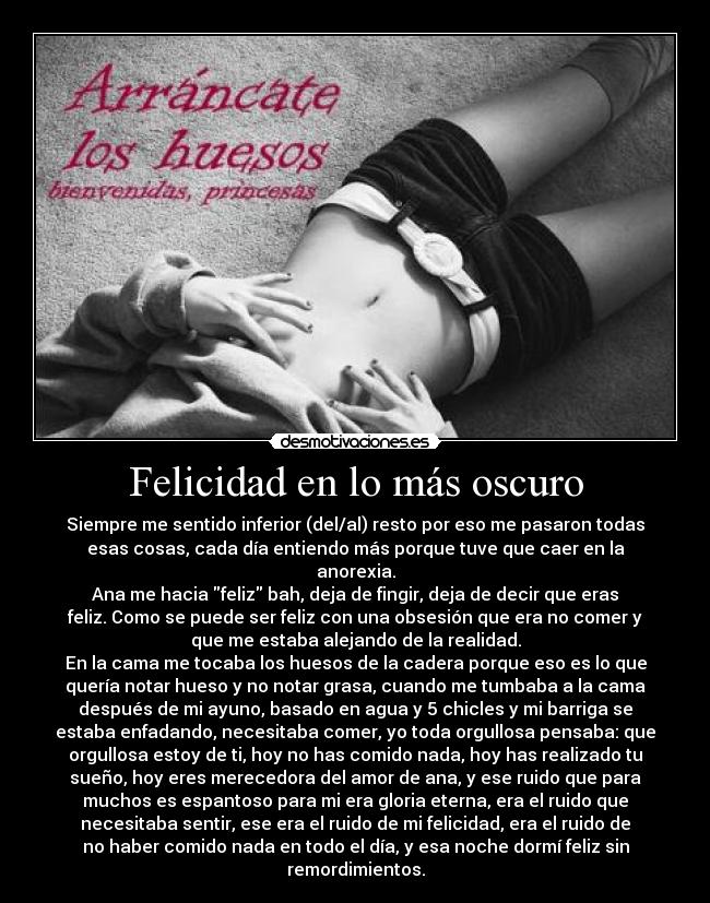 Felicidad en lo más oscuro - 
