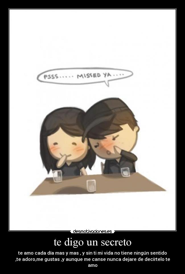 te digo un secreto - 