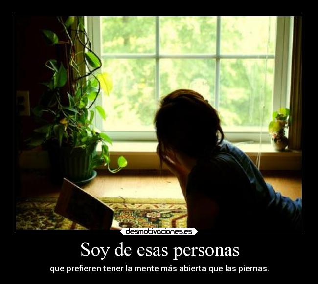 Soy de esas personas - 