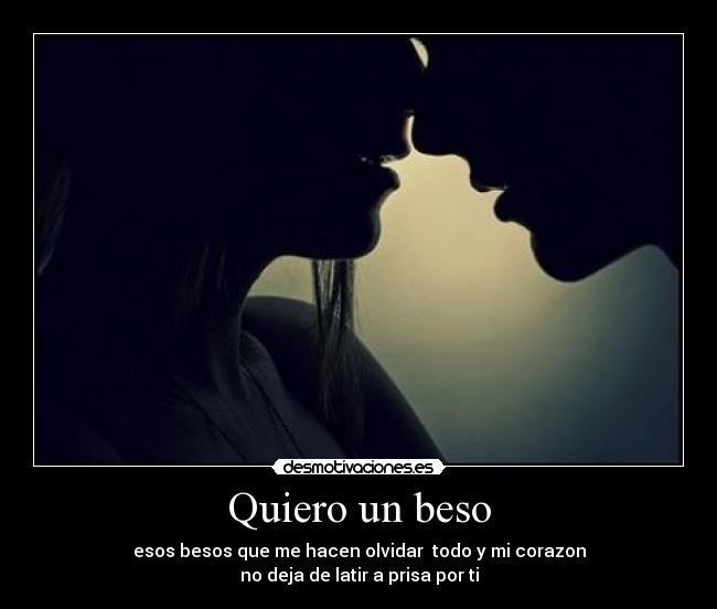 carteles beso desmotivaciones