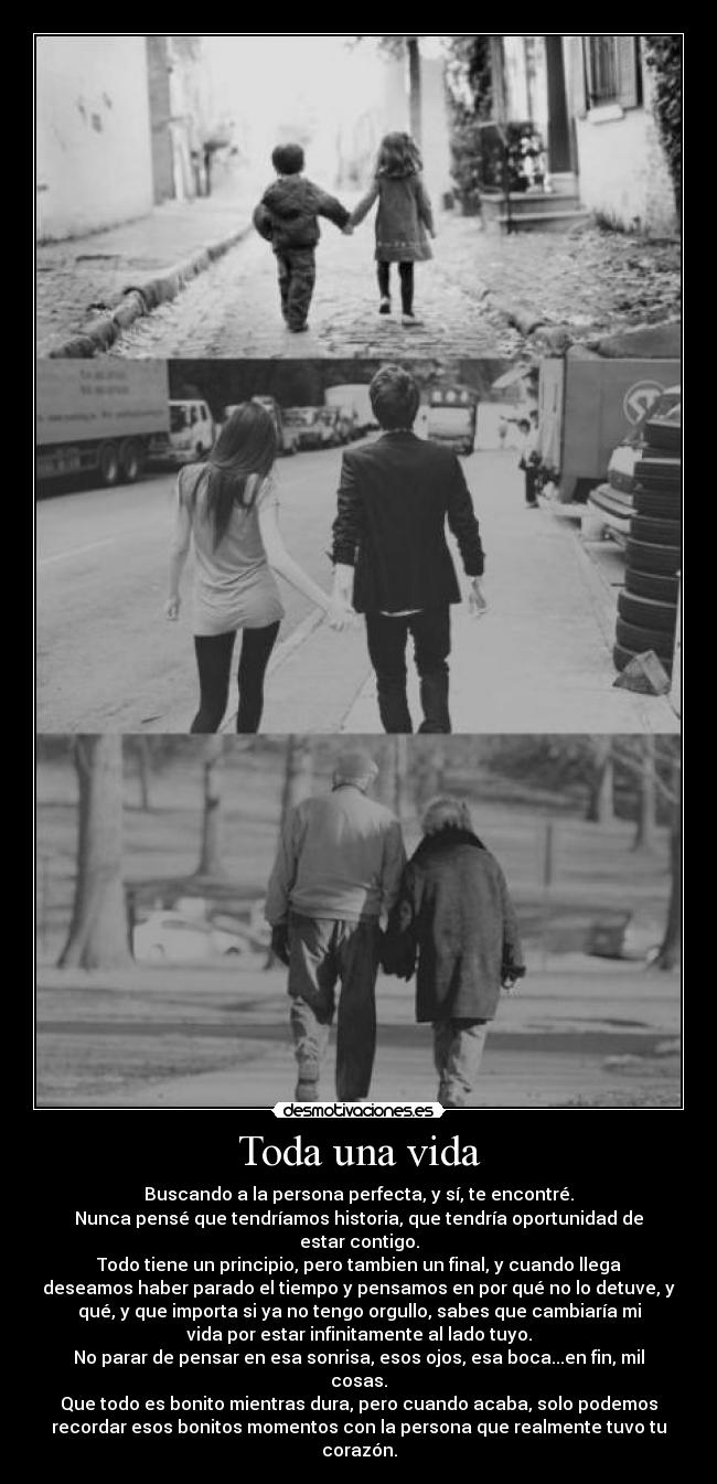 carteles vida toda una vida desmotivaciones