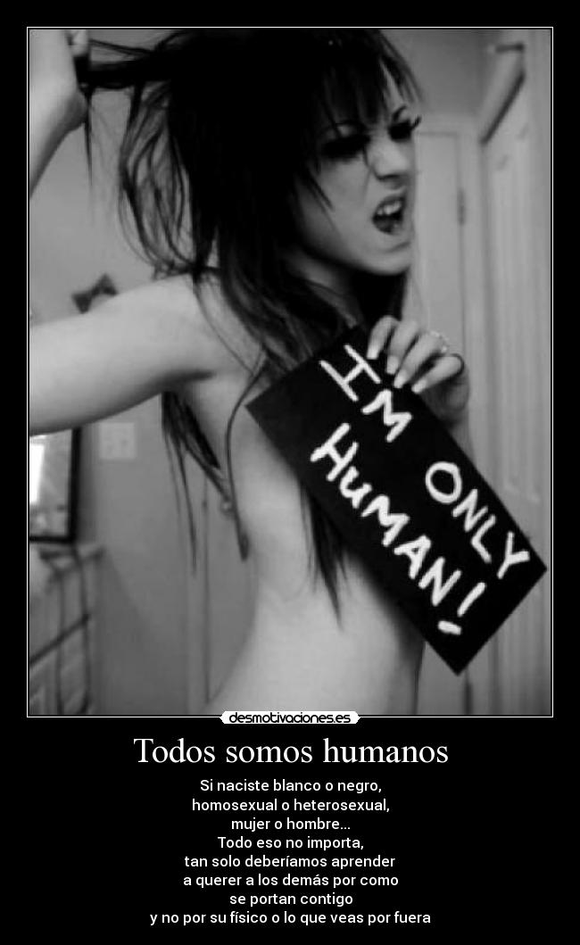 Todos somos humanos - 