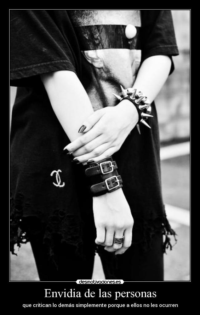 Envidia de las personas -