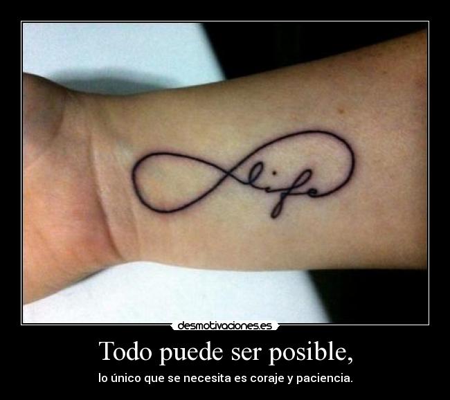 Todo puede ser posible, - 