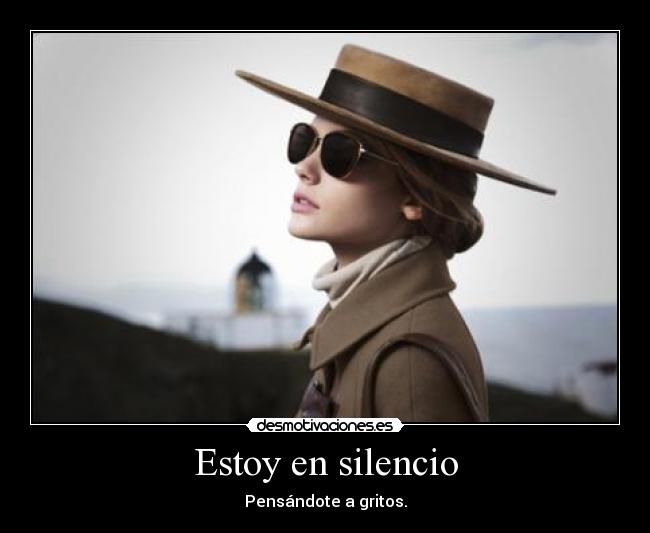 Estoy en silencio - 
