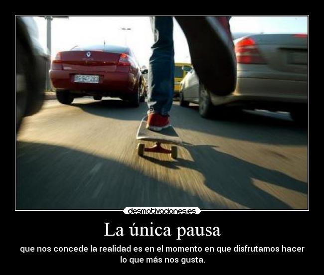 La única pausa - 