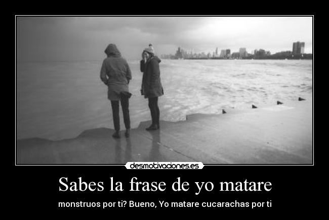 carteles sabes frase matare desmotivaciones