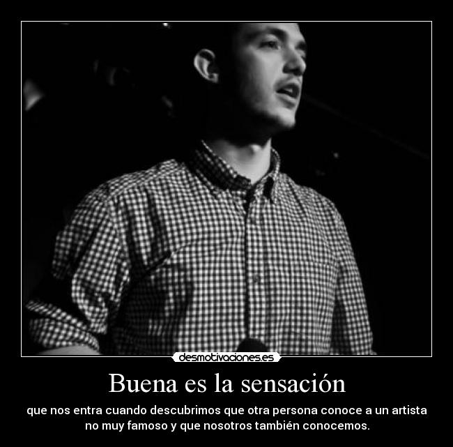 Buena es la sensación - 