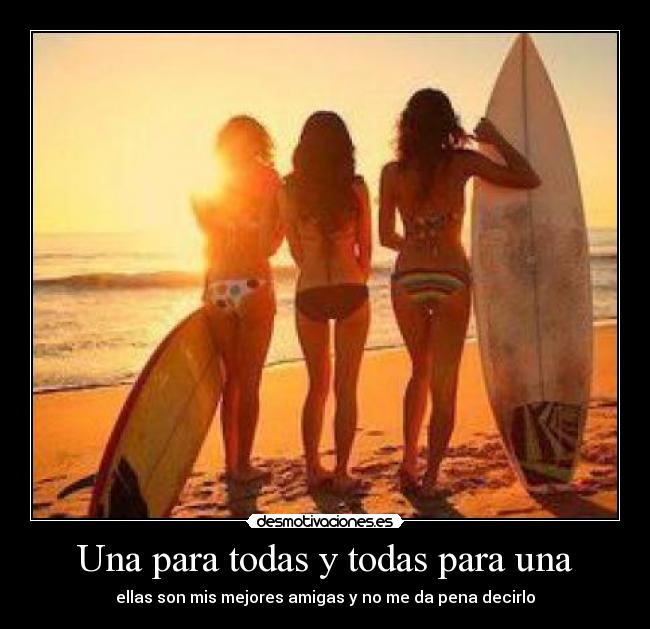 Una para todas y todas para una - 