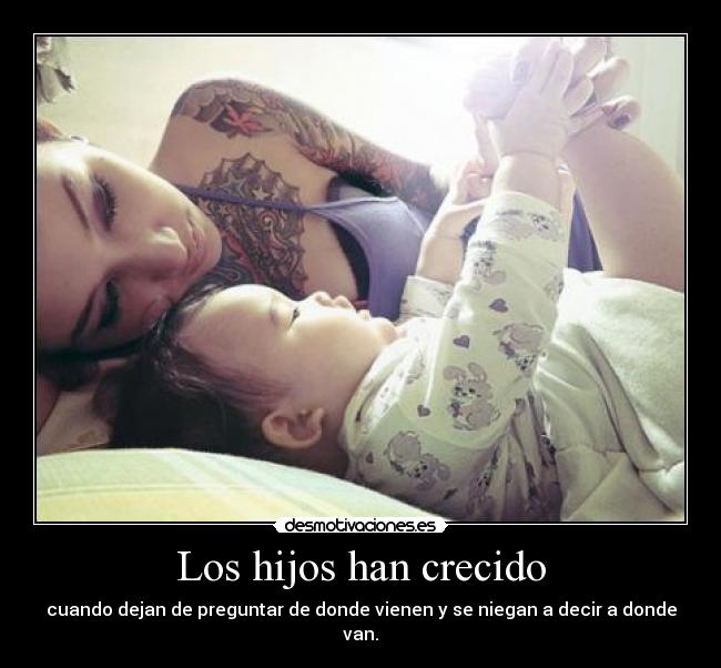 Los hijos han crecido - 