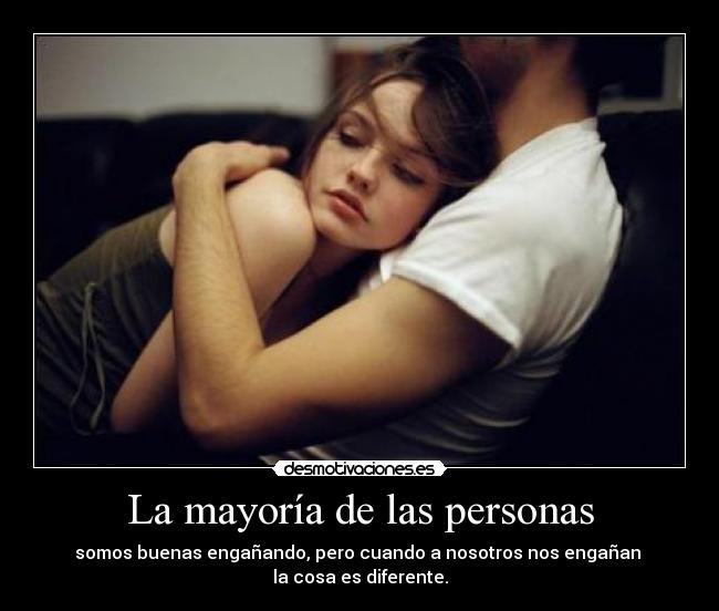 La mayoría de las personas -