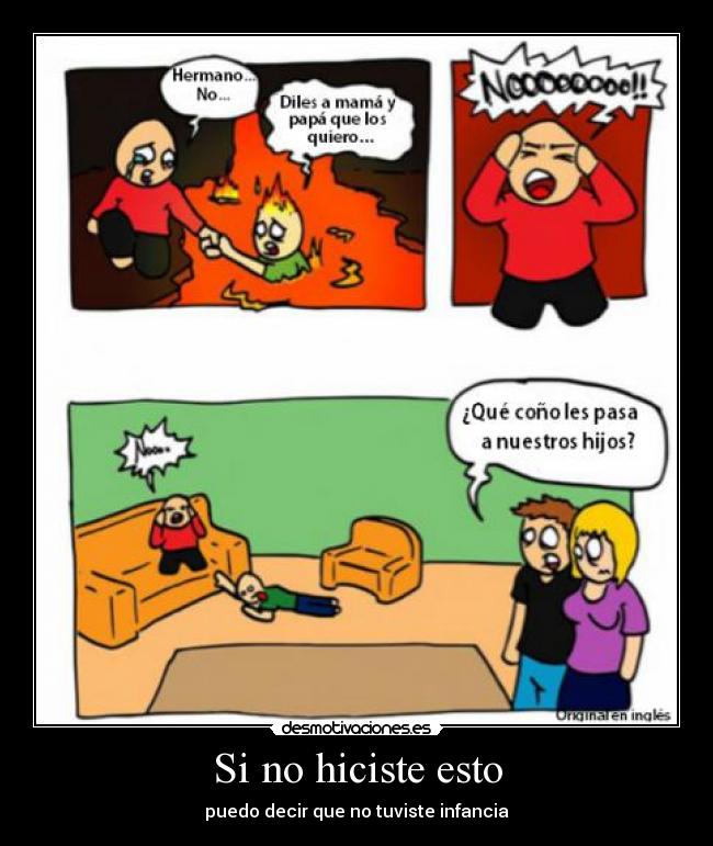 Si no hiciste esto - 