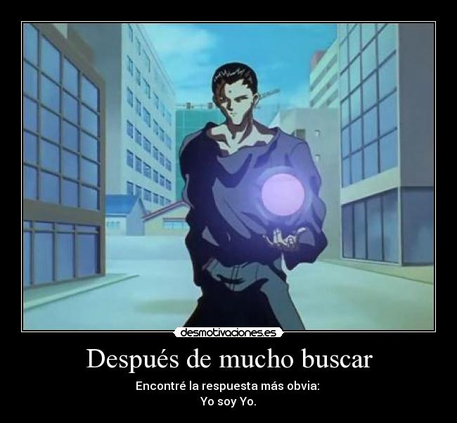 Después de mucho buscar - Encontré la respuesta más obvia: 
Yo soy Yo.