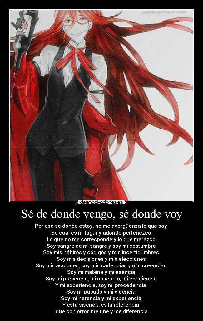 carteles kuroshitsuji grell sutcliff cuarteto nos soy hijo hernandez desmotivaciones