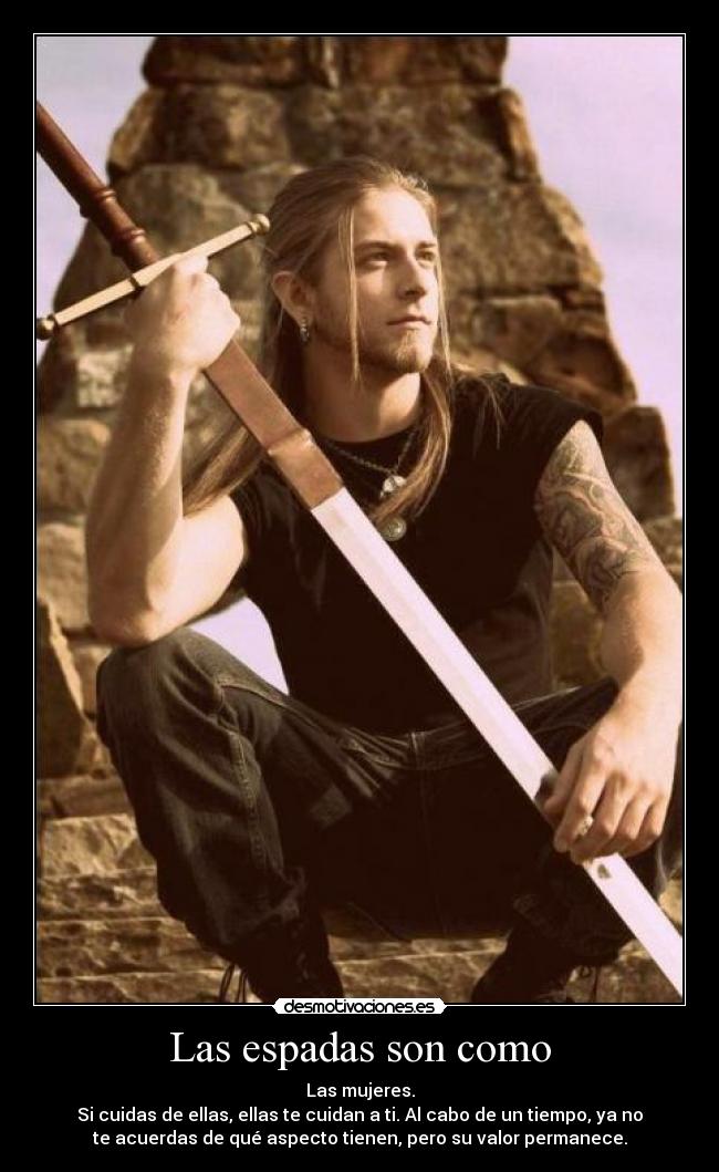 Las espadas son como -