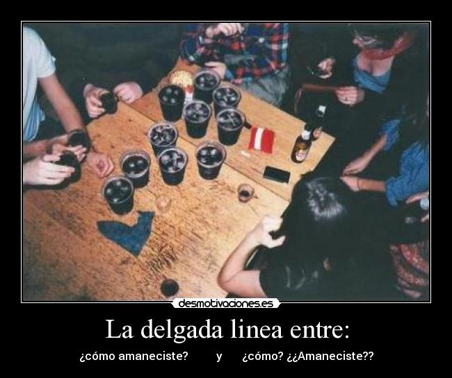 La delgada linea entre: - 