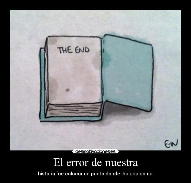 El error de nuestra - 