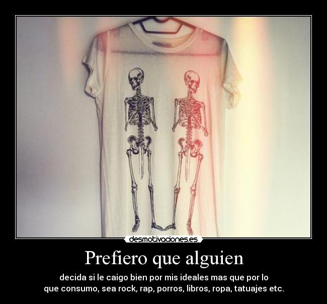 Prefiero que alguien - 