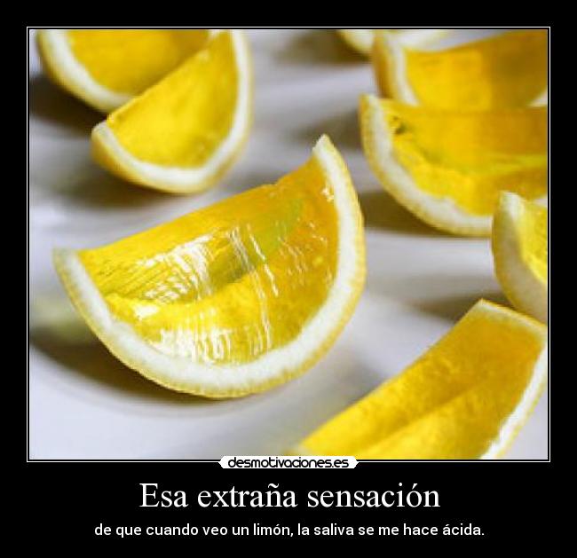 Esa extraña sensación - 