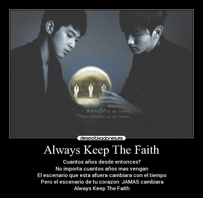Always Keep The Faith - 